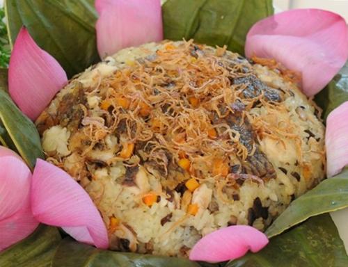 : Xôi cá rô Nam Định là món ăn dân dã luôn khiến những người con xa quê