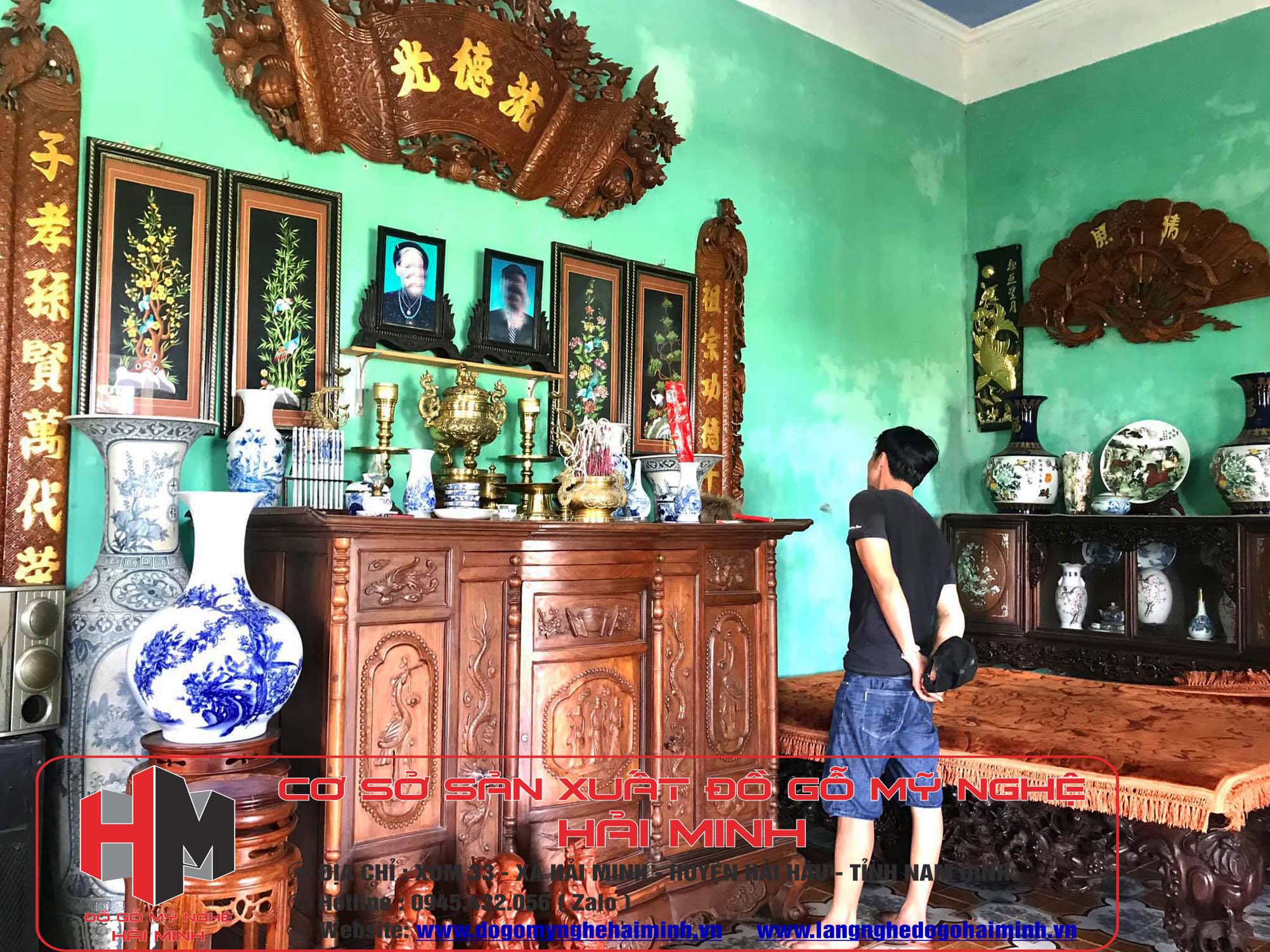 Tìm hiểu làng nghề đồ gỗ mỹ nghệ Hải Minh - Nam Định